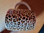 LEOPARD PANTERPRINT BEKER, Huis en Inrichting, Keuken | Servies, Ophalen of Verzenden, Nieuw, Overige stijlen, Kop(pen) en/of Schotel(s)