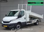 Iveco Daily 35C18 3.0L Automaat Kipper met Kist Dubbellucht, Automaat, Stof, Gebruikt, Euro 6