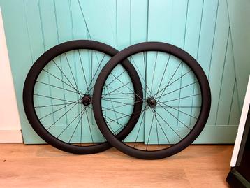 Wielen carbon disc 50mm tubeless racefiets gravel wielset beschikbaar voor biedingen