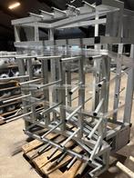 Rek voor halter stangen en schijven bodypump, Sport en Fitness, Ophalen, Gebruikt, Halterstangen, Stangen