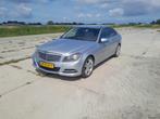 Mercedes-Benz C-Klasse 1.6 C180 Sedan AUT 2012 Grijs, Euro 5, Achterwielaandrijving, Leder en Stof, Grijs