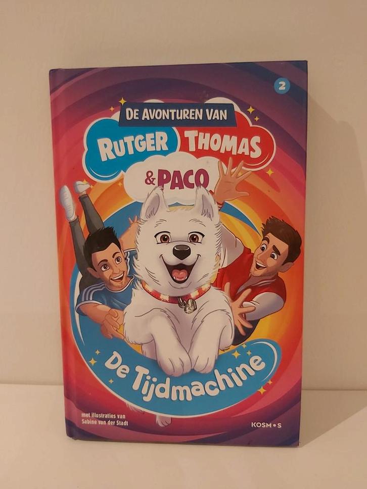 Rutger,Thomas en Paco De tijdmachine in goede staat, Boeken, Kinderboeken | Jeugd | onder 10 jaar, Zo goed als nieuw, Fictie algemeen