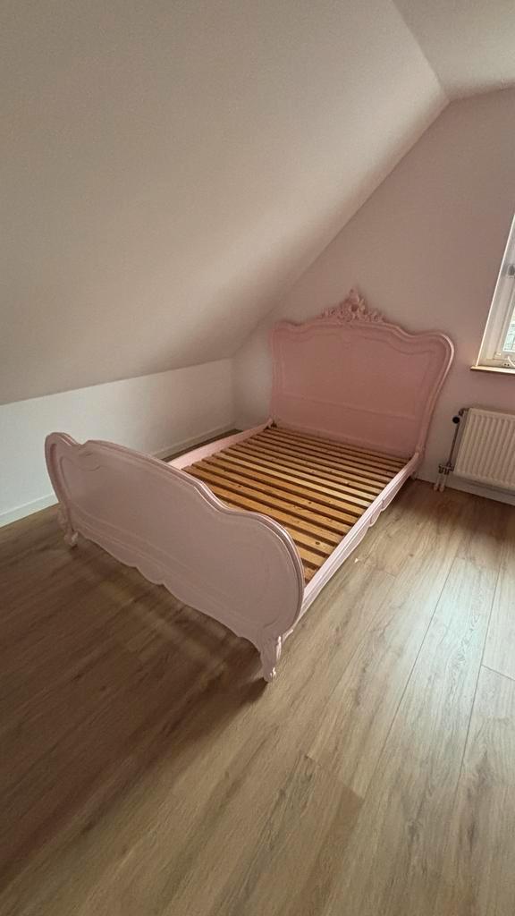 Complete Brocante Prinsessen Slaapkamer, Huis en Inrichting, Slaapkamer | Complete slaapkamers, Gebruikt, Twijfelaar, Ophalen