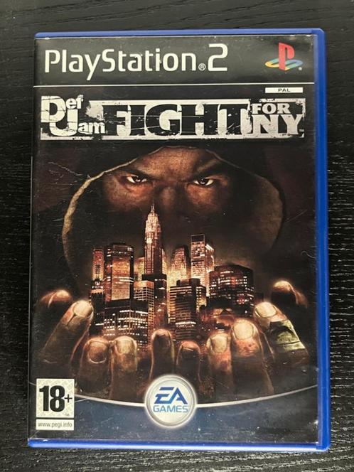 Def Jam Fight For New York PS2 game, Spelcomputers en Games, Games | Sony PlayStation 2, Zo goed als nieuw, Vechten, 1 speler