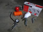 Luchtgereedschap set, 5-delig, voor op de compressor, Doe-het-zelf en Verbouw, Compressors, 25 tot 100 liter, Ophalen, Nieuw, Minder dan 200 liter/min