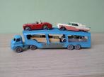 Matchbox Lesney Car Transporter set Vintage schaal 1:76, Hobby en Vrije tijd, Modelauto's | 1:87, Overige typen, Lesney, Gebruikt