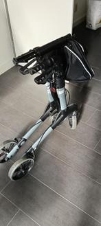 Licht gewicht rollator, Ophalen, Opvouwbaar, Zo goed als nieuw