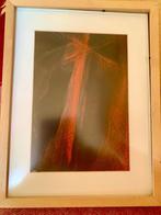 Schilderij zwaard van Michaël. Pastelkrijt 30x50, Antiek en Kunst, Ophalen of Verzenden