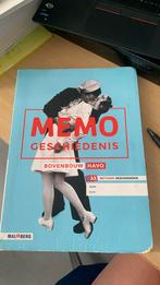Memo geschiedenis havo 4 & 5, Ophalen of Verzenden, Zo goed als nieuw, Overige niveaus, Nederlands