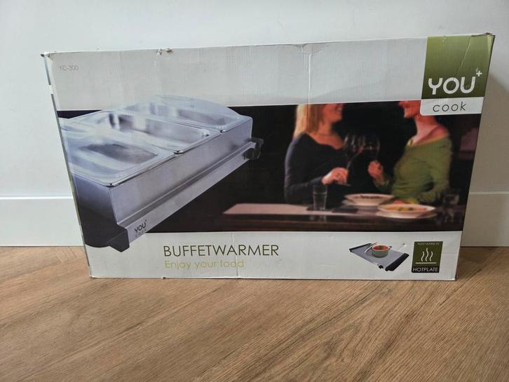 Buffetwarmer - Houd uw gerechten warm!, Witgoed en Apparatuur, Fonduesets, Zo goed als nieuw, Elektrisch, Ophalen