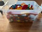 Giga LEGO Duplo bak incl. Treinbaan & Wagon, Kinderen en Baby's, Speelgoed | Duplo en Lego, Ophalen, Gebruikt, Losse stenen, Duplo