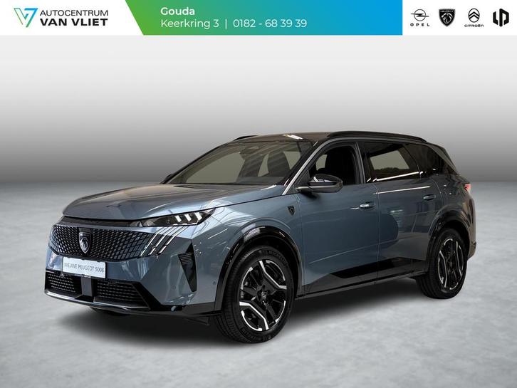 Peugeot e-5008 GT Avantage 73 kWh Mistral Executive Interior, Auto's, Peugeot, Bedrijf, Te koop, 360° camera, ABS, Achteruitrijcamera