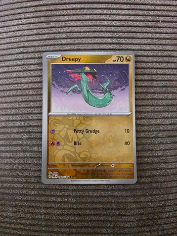 Dreepy 128/167 reverse holo, twilight masquerade NM  beschikbaar voor biedingen