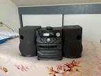 Kenwood XD-501 Stereo Set - Radio, CD, Cassette, Ophalen of Verzenden, Zo goed als nieuw, Cassettedeck, Microset