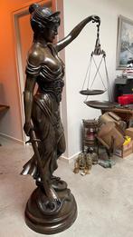 Vrouwe Justitia brons 190 cm, Antiek en Kunst, Ophalen