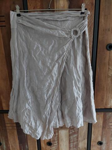 Rok kniel.48cm Human Nature M blauw +binnenbroek 3xGedragen. beschikbaar voor biedingen