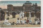Scheveningen strand met Kurhaus, Verzamelen, Ansichtkaarten | Nederland, Verzenden, Voor 1920, Gelopen, Zuid-Holland