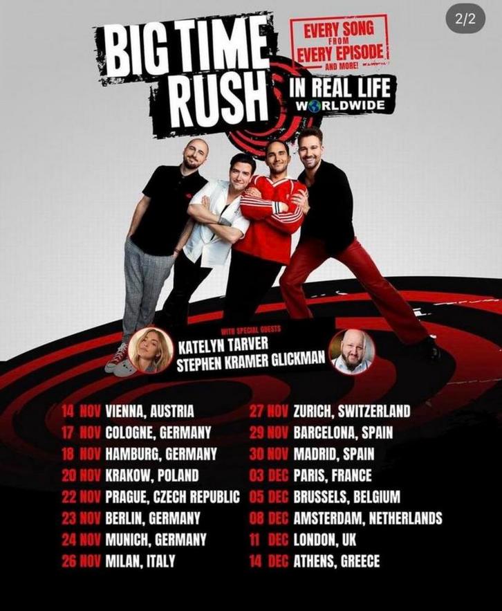 Big Time Rush Famous Vip inclusief staanplaats Keulen, Tickets en Kaartjes, Evenementen en Festivals, Eén persoon