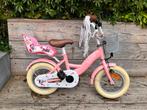 SJOEF Dolly Meisjesfiets 12 inch - Roze ZGAN, Ophalen, Zo goed als nieuw, Minder dan 16 inch, Zijwieltjes