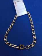 Goud Doublé Schakel Armband - Size: 17/21cm, Sieraden, Tassen en Uiterlijk, Verzenden, Nieuw, Goud, Goud