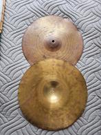 twee oude bekkens, Muziek en Instrumenten, Verzenden, Zo goed als nieuw, Drums of Percussie