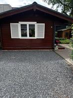 Te koop sfeervolle blokhut op mooi verzorgd park Beekbergen, Dorp, 2 slaapkamers, Wasmachine, Gelderland en Veluwe
