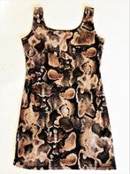 Top panterprint/ top Ancora 38/ mouwloze top met dierenprint, Maat 38/40 (M), Bruin, Nieuw, Ophalen of Verzenden
