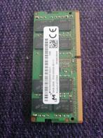 Micron 16gb ddr4 3200 Mhz sodimm, Computers en Software, RAM geheugen, DDR4, Ophalen of Verzenden, Zo goed als nieuw, Laptop