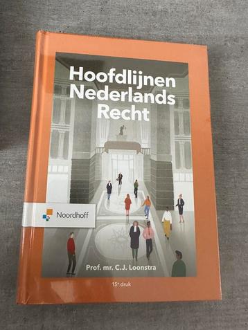 C.J. Loonstra - Hoofdlijnen Nederlands recht 15e druk