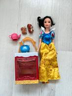 Sneeuwwitje Barbie met accessoires, Ophalen of Verzenden, Gebruikt, Barbie