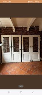 2 oude sets taatsdeuren uit begin 1900, Hobby en Vrije tijd, Gebruikt, Ophalen