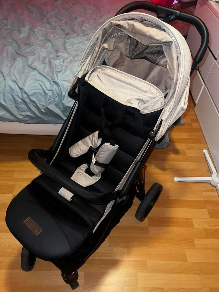 Buggy Novi Baby Travel Go Premium Solid Sand // kinderwagen, Kinderen en Baby's, Buggy's, Zo goed als nieuw, Overige merken, Verstelbare rugleuning
