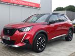 Peugeot 2008 1.2 PureTech GT Automaat, Cruise, Camera, Navi, Gebruikt, Zwart, Leder en Stof, Bedrijf