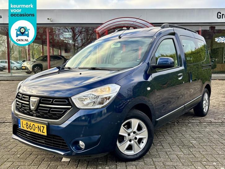Dacia Dokker 1.6 SCe Airco | Trekhaak | Parkeersensoren, Auto's, Dacia, Bedrijf, Dokker, ABS, Airbags, Airconditioning, Bluetooth