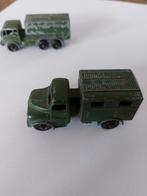 Lesney Matchbox Leger Trucks nr 68 & 62, Ophalen of Verzenden, Gebruikt