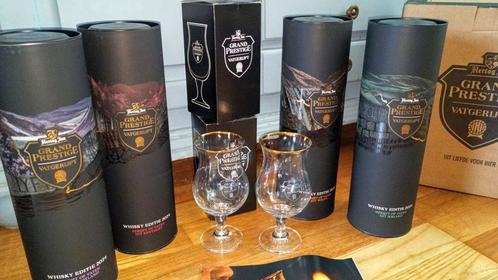 Vatgerijpt Whisky editie 2024 Hertog Jan set, Verzamelen, Biermerken, Nieuw, Flesje(s), Hertog Jan, Ophalen