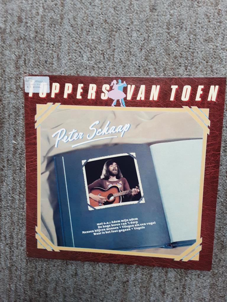 vinyl lp Peter Schaap toppers van toen, Cd's en Dvd's, Vinyl | Nederlandstalig, Ophalen of Verzenden, Gebruikt, 12 inch, Levenslied of Smartlap