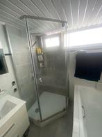 Douchecabine 100x100 vijfhoek, Ophalen, Gebruikt