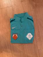 KNVB Scheidsrechter Shirt Lange Mouwen, Ophalen of Verzenden, Zo goed als nieuw, Blauw, Halswijdte 41/42 (L)