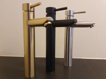 Design Mengkraan Waskom Wastafel Badkamer ZWART | GOUD | RVS beschikbaar voor biedingen
