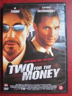 Two for the Money (2005), Cd's en Dvd's, Dvd's | Thrillers en Misdaad, Actiethriller, Ophalen of Verzenden, Vanaf 12 jaar, Zo goed als nieuw