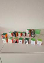 15 speedcubes 4x4 en 3x3 moyu dayan rubiks cube verzameling, Ophalen of Verzenden, Zo goed als nieuw