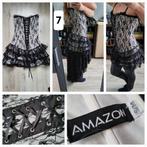 Corsetjurkje, Wit, The Amazon, Ophalen of Verzenden, Maat 36 (S)