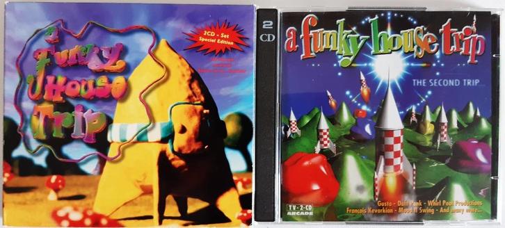 2x A Funky House Trip, Cd's en Dvd's, Cd's | Dance en House, Gebruikt, Dance Populair, Ophalen of Verzenden