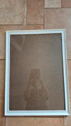Witte (foto) lijst 50 x 70 cm, Huis en Inrichting, Ophalen, Gebruikt, 50 tot 75 cm, 50 tot 75 cm