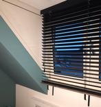 4 Houten jaloezieen zwart 50mm diverse afmetingen, Ophalen, Zwart, 50 tot 100 cm, Zo goed als nieuw