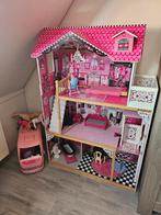 Kids kraft poppen huis en barbie camper, Zo goed als nieuw, Ophalen