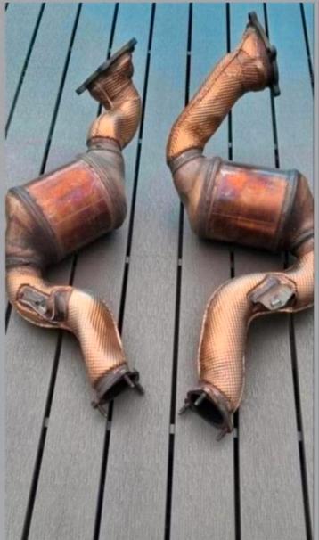 AUDI RS6 ORGINELE DOWNPIPES 4.0 TFSI V8 RS6 S6 S7 S8  beschikbaar voor biedingen