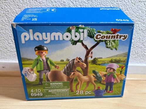 Playmobil 6949 – Dierenarts met pony’s, Kinderen en Baby's, Speelgoed | Playmobil, Zo goed als nieuw, Complete set, Ophalen of Verzenden