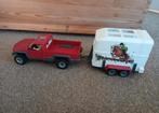 Schleich 42346 Pick-up met paardentrailer, Ophalen of Verzenden, Zo goed als nieuw